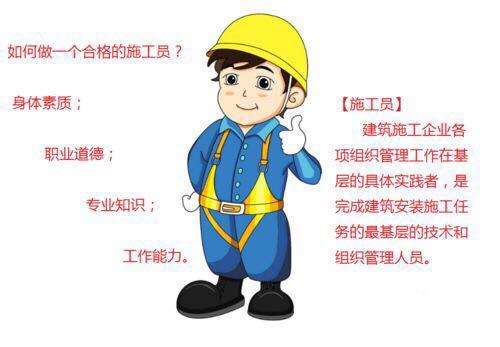 金昌在哪能考施工員報名條件